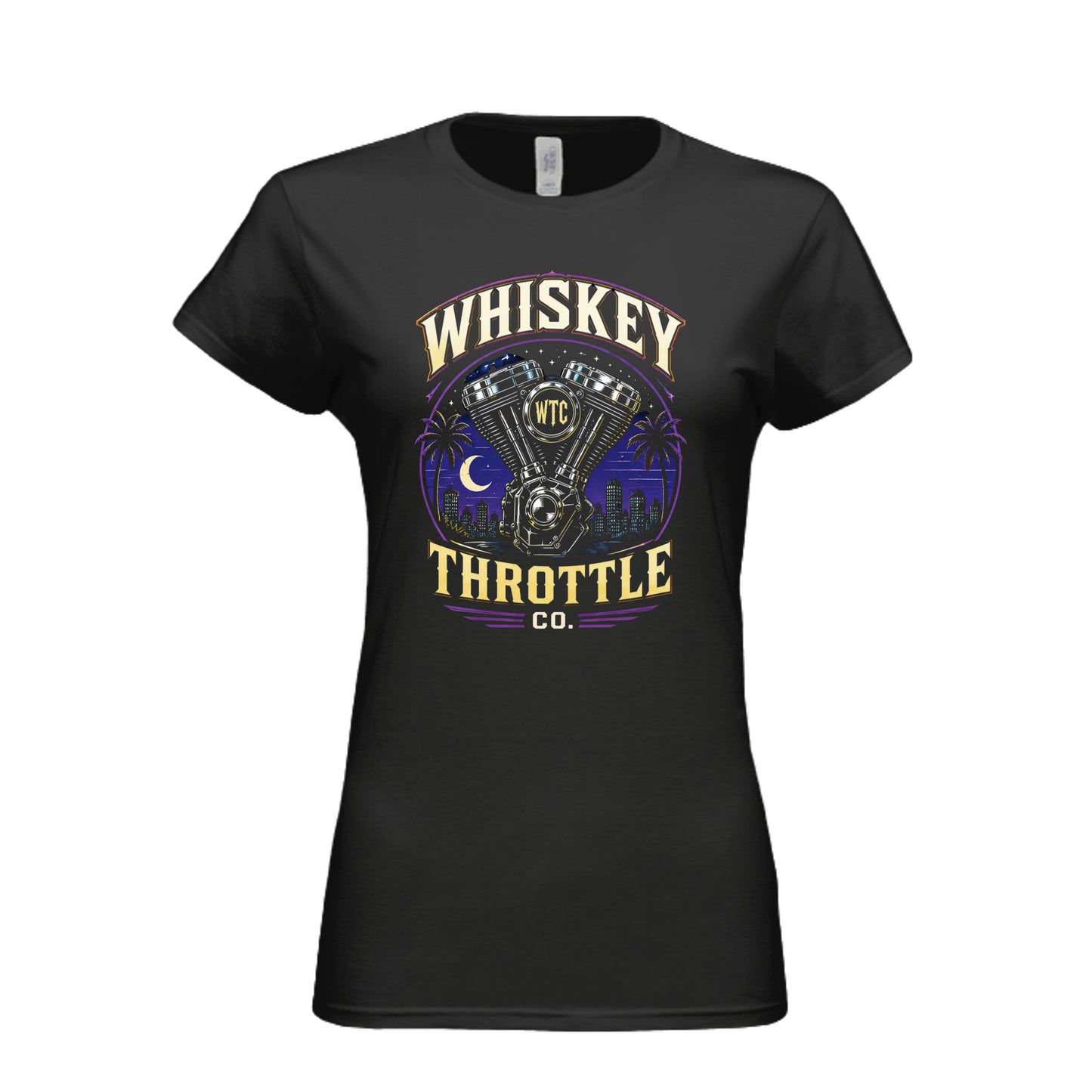 WHISKEY NIGHTS WOMEN'S TEE