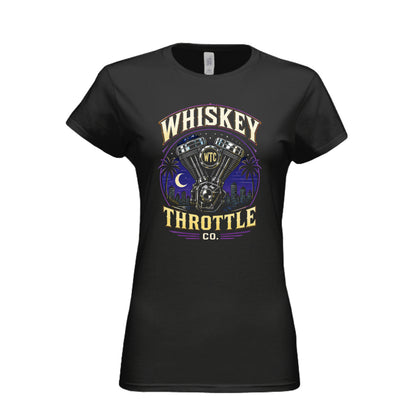 WHISKEY NIGHTS WOMEN'S TEE