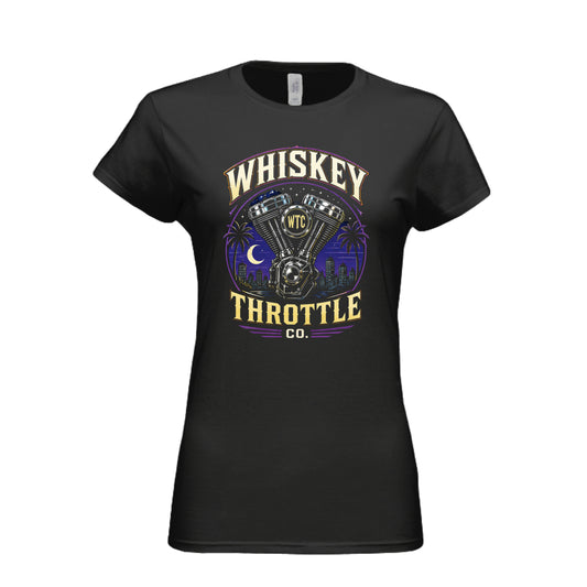 WHISKEY NIGHTS WOMEN'S TEE
