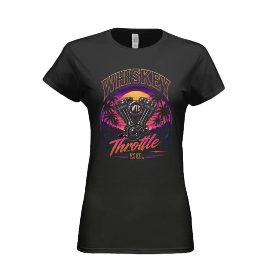 VICE CITY V-TWIN WOMEN'S TEE